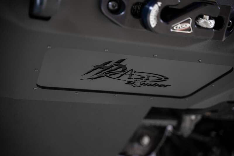 Chevrolet Silverado 2500 Bumper - Front - Addictive Desert Designs - Bomber HD - Hammer Black with Satin Black panels - `20-`27